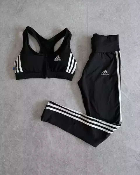 Conjunto Fitness Adid (varias cores)