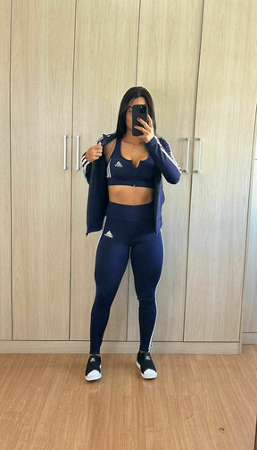 Conjunto Fitness Adid (varias cores)