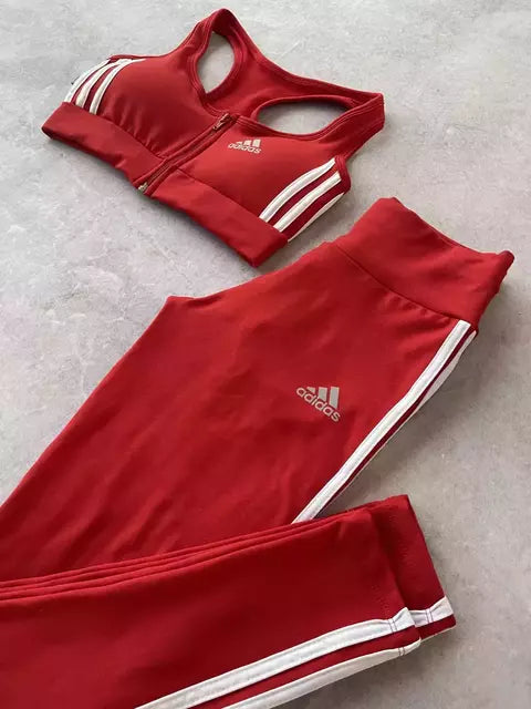Conjunto Fitness Adid (varias cores)