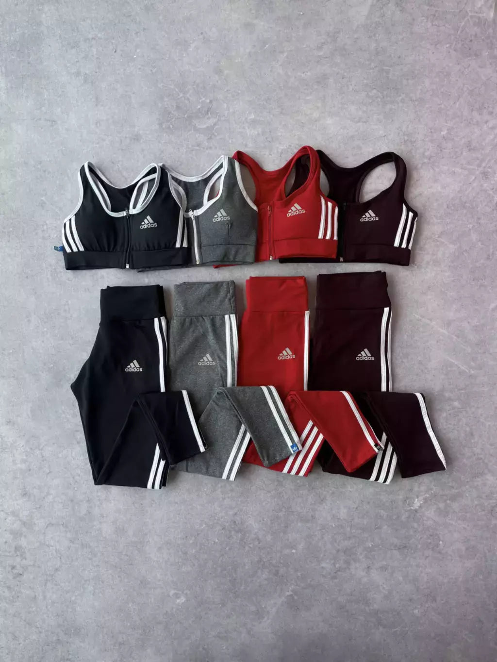 Conjunto Fitness Adid (varias cores)